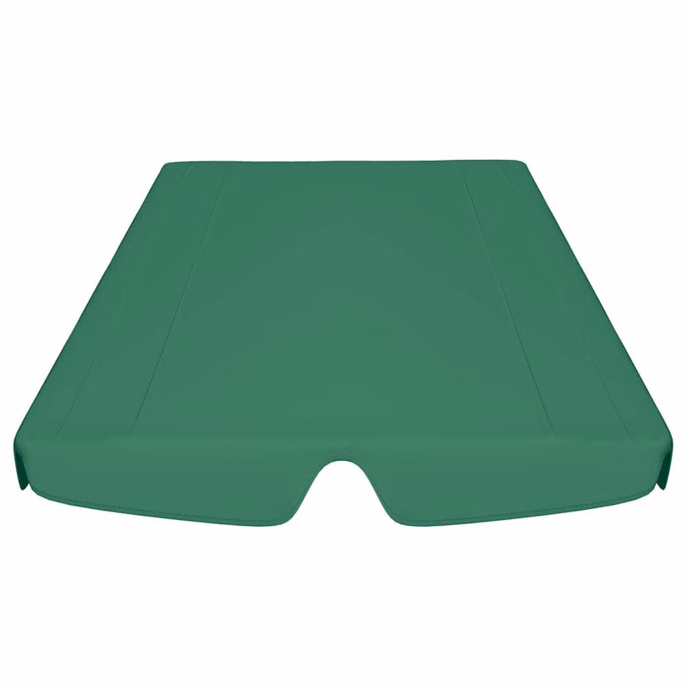 Berkfield Home Replacement Canopy for Garden Swing in Green, W: 150 cm, D: 105 cm, H: 130 cm/70 cm – 3