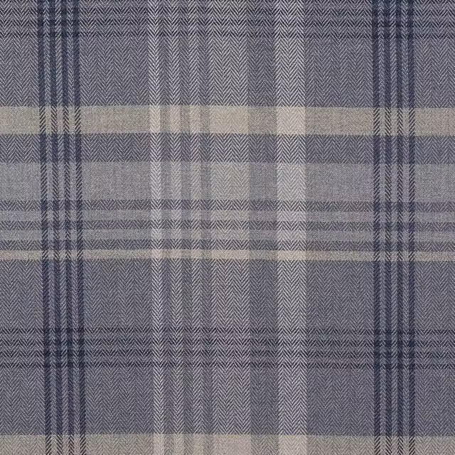 Terrys Checked Fabric in Blue and Purple