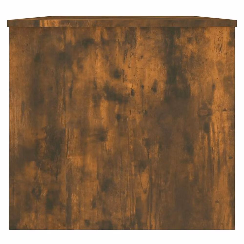 Berkfield Home Modern Smoked Oak Coffee Table in Brown with Lift Mechanism, W: 102 cm, D: 50.5 cm, H: 46.5 cm – 5
