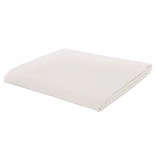 Catherine Lansfield Easy Iron Percale Cotton Flat Sheet, Beige, W: 180 cm x D: 200 cm