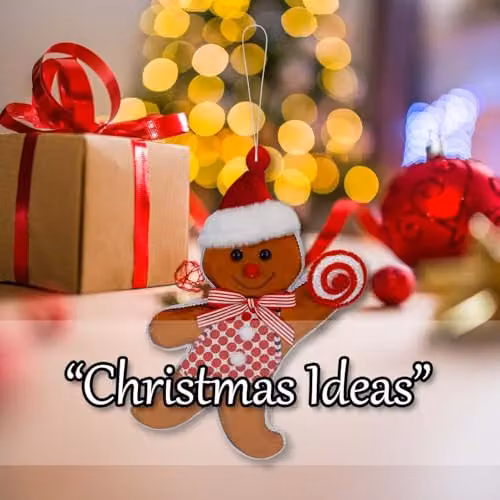 VFM e-Store Christmas Animal Hanging Decoration, Red and Multicolour Textile Pendant, Height: 31 cm, Width: 7 cm – 4