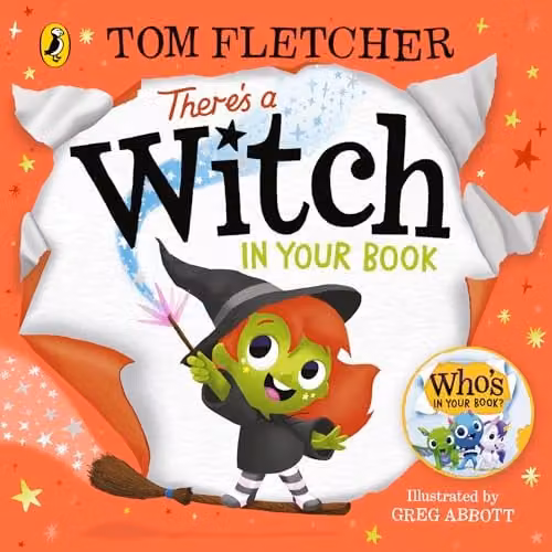 There's a Witch in Your Book by Tom Fletcher, Puffin Board Book, Multicolour – 1