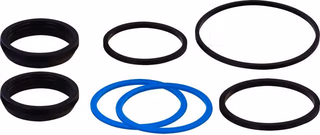 McAlpine 1.25 inch Black Replacement Seal Kit for Bottle Traps