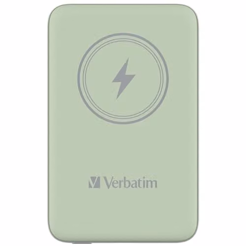 Verbatim Charge'n'Go Magnetic Power Bank 10000mAh 15W PD20W USB-C Green