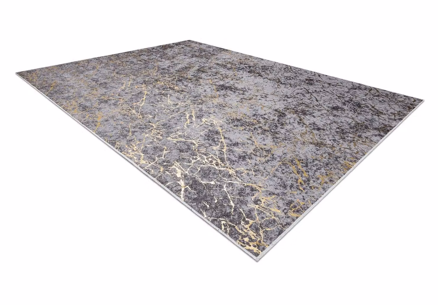 RugsX Miro Grey Modern Rectangular Polyester Rug, W: 160 cm, D: 220 cm – 2