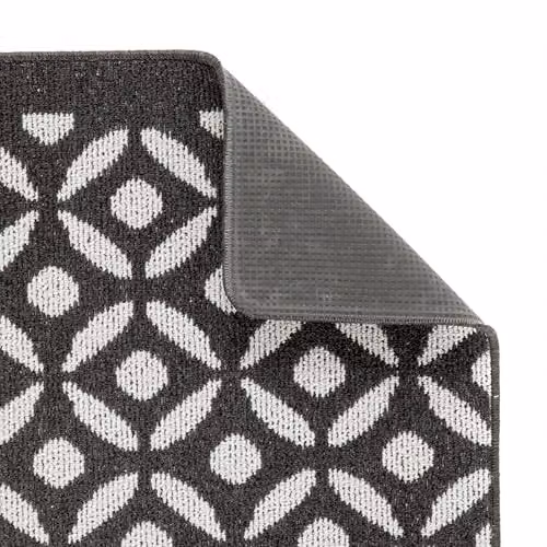 My Mat Crescent Charcoal Door Mat, W: 50 cm, D: 75 cm – 3