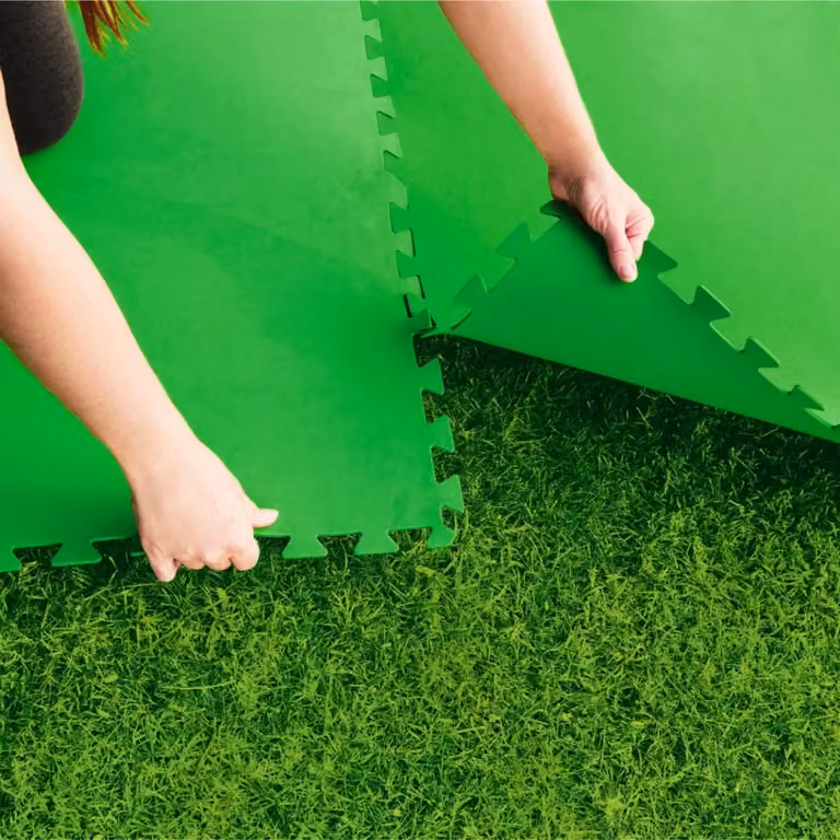 Bestway Green Foam Pool Floor Protector for Above Ground Swimming Pools