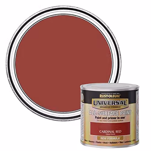 Rust-Oleum Universal Gloss Opaque Red Spray Paint 250ml