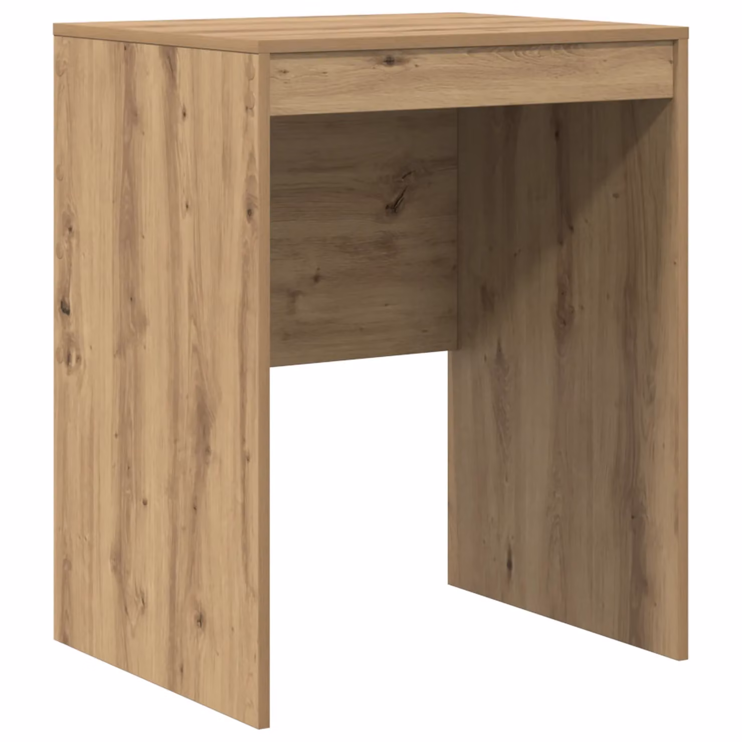 Berkfield Home Artisan Oak Writing Desk in Brown, W/D/H: 60 x 50 x 76 cm – 1
