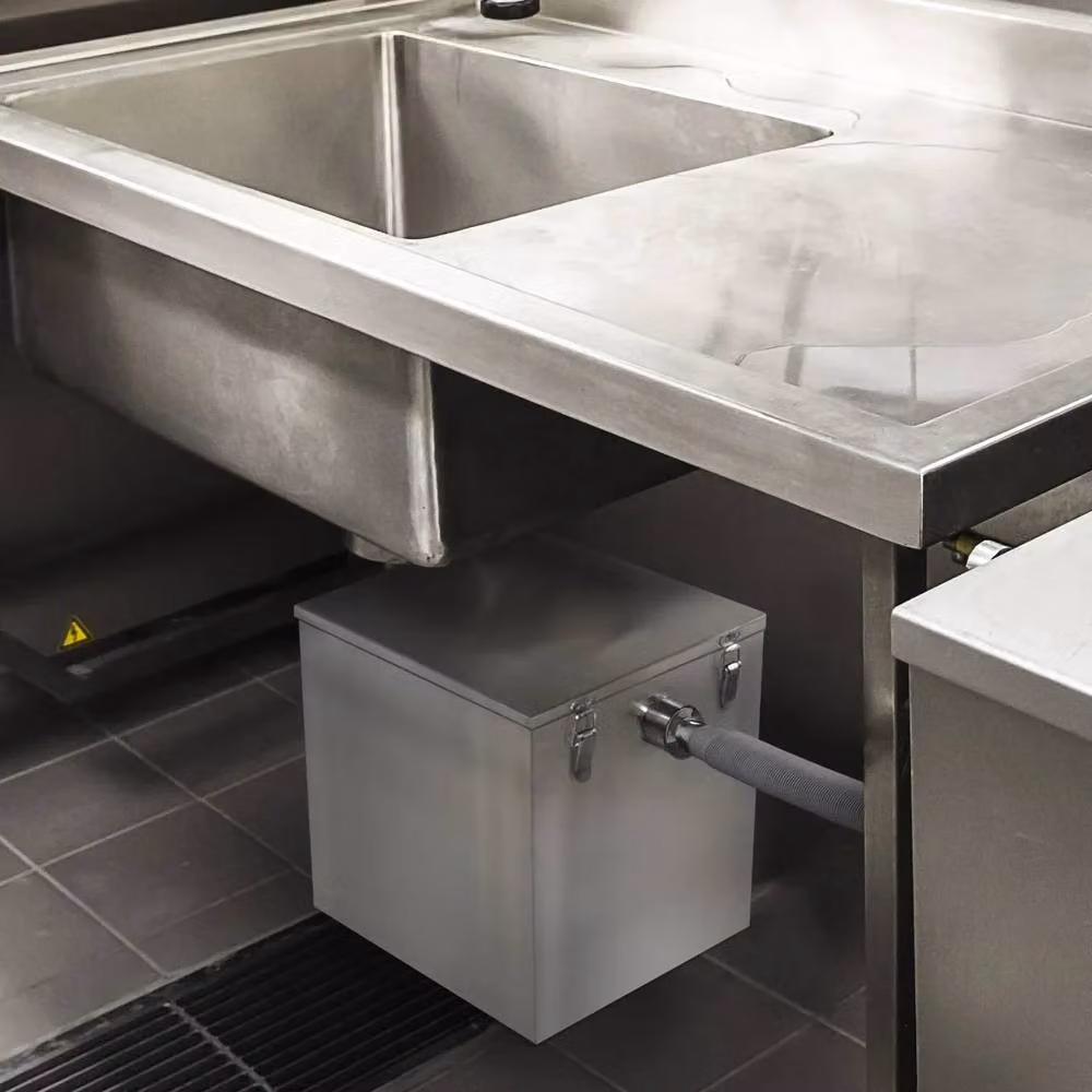 Monstershop KuKoo Grease Trap, Silver, 35 Litres, 50mm – 2