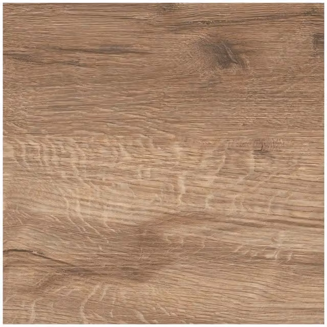 Floor Pops Pack of 10 Self Adhesive Brown Vinyl Floor Tiles