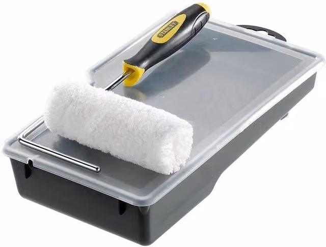 Stanley Maxfinish Mini Roller Kit 100mm Multicolour