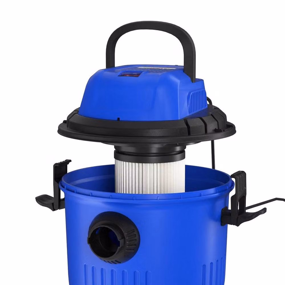 FLAVORA 3 in 1 Wet and Dry Vacuum Cleaner and Blower, 2800W, 15L, Blue, H: 110 cm, W: 15 cm, D: 15 cm – 4