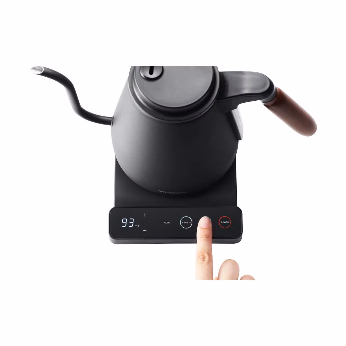 Vitantonio ACTY II Temperature Control Barista Drip Kettle in Black, 800ml – 6