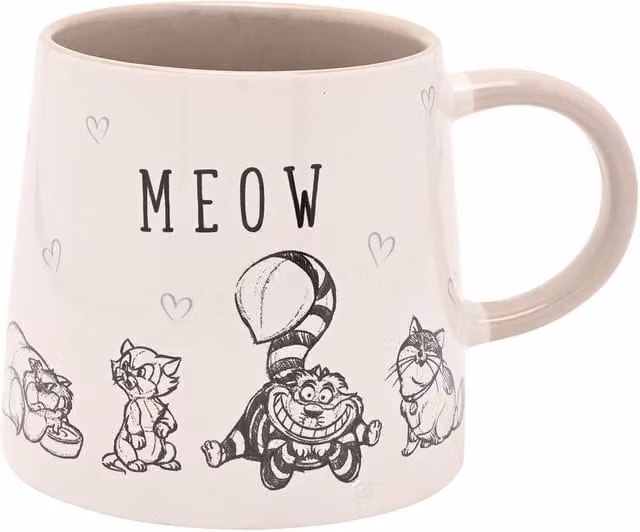 Disney Cats & Dogs Ceramic Mug in White and Black – 1
