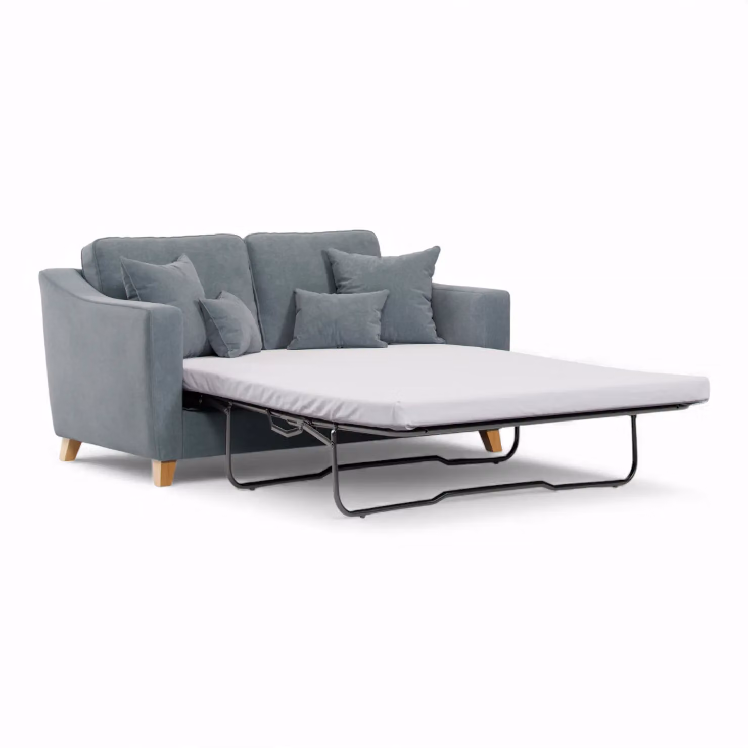 The Great Sofa Company Jackson 2 Seater Chenille Sofa Bed in Grey – 2