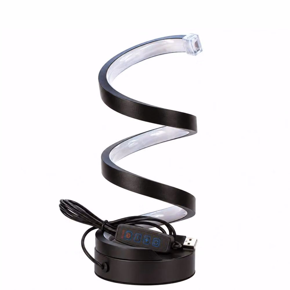 Marco Paul Spiral Dimmable LED Table Lamp in Black – 4