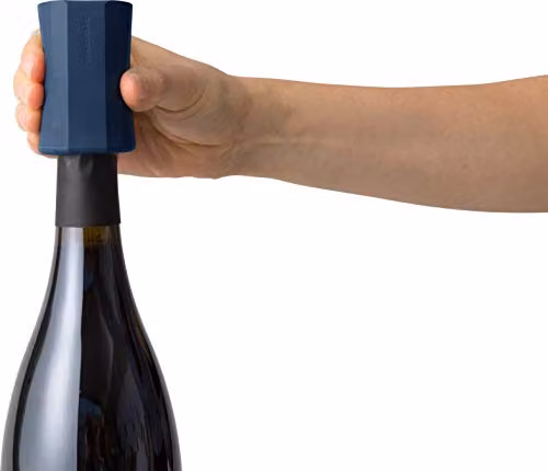 Rabbit Blue Wine Bottle Stopper and Foil Cutter Set – 2