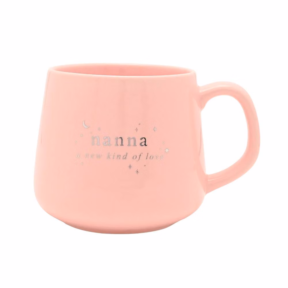 Bambino by Juliana Nanna Ceramic Mug in Pink and Silver – 2