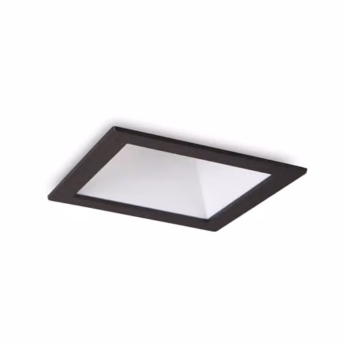 Netlighting Ideal Lux Game LED 1 Light Recessed Spotlight, Black
