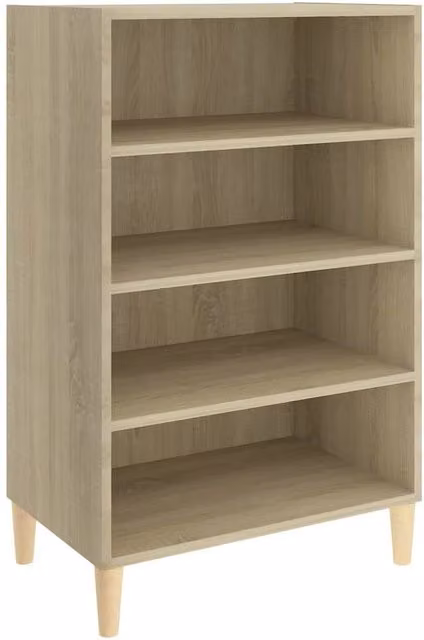 Berkfield Home Sonoma Oak Sideboard in Light Beige, W/D/H: 57 x 35 x 90 cm – 1