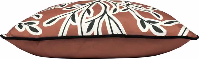 Make It A Home Annika Floral Square Cushion in Red