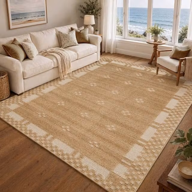 Livabliss Fifth Avenue Diamond Rug in Beige, W: 200 cm, D: 275 cm