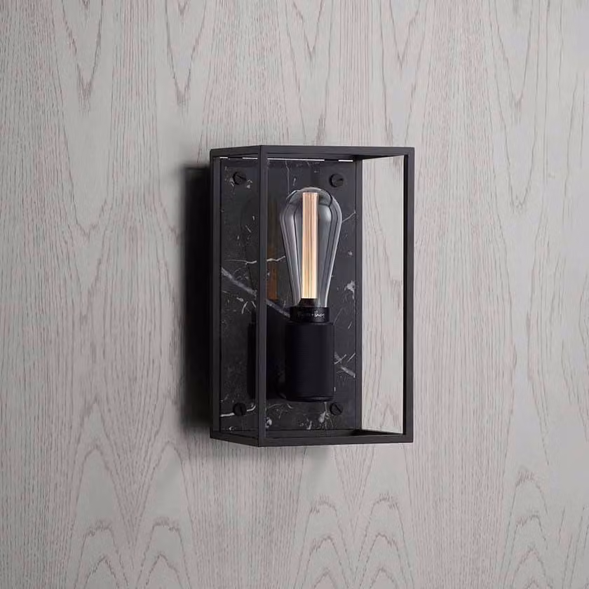 Buster + Punch Caged Wall Light Medium in Black or White