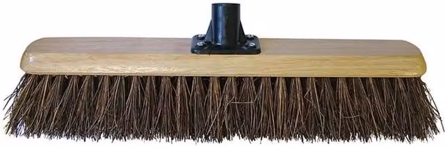 Faithfull Bassine Platform Broom Head with Threaded Socket, 450mm, Multi Colour