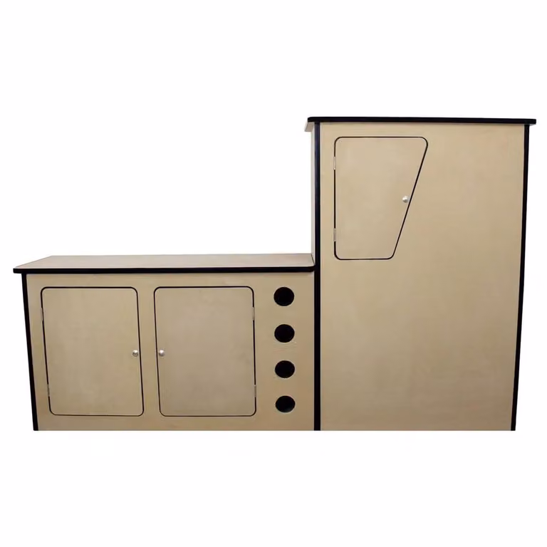 Monstershop Silver Grey Van Lining and Glue Kit with Camper Kitchen, 11sqm