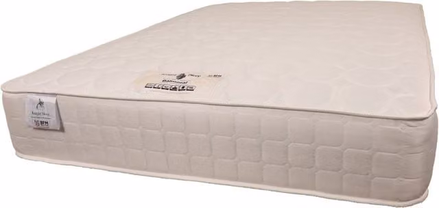 Knight Sleep Balmoral Hybrid Pocket Sprung Memory Foam Mattress with Temperature Regulation, White, W: 200 cm, D: 200 cm