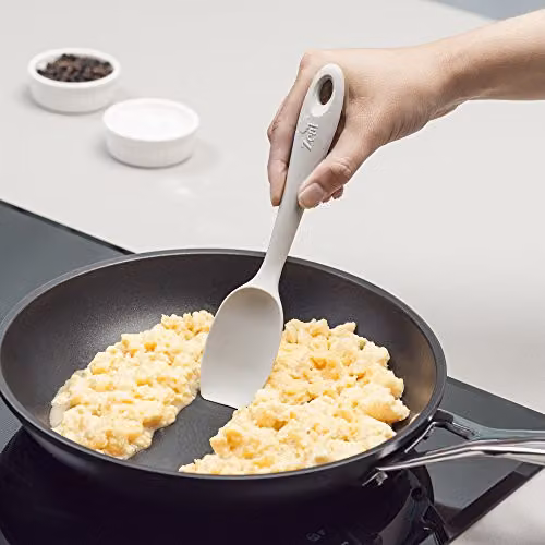 Zeal Silicone Non-Scratch Spatula Spoon, Grey, 20 cm – 2