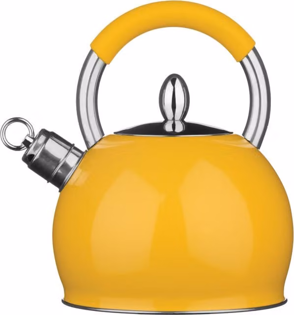 Orsina Elegant Yellow 2.4 L Whistling Kettle