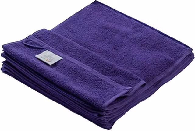 ARTG Plain Purple Cotton Terry Face Towel – 1