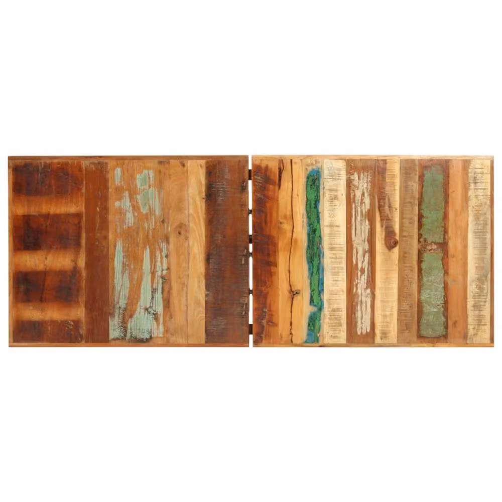 Berkfield Home Industrial Bar Table in Brown Solid Reclaimed Wood W/D/H: 180 x 70 x 107 cm – 2