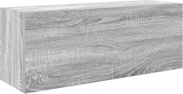 Berkfield Home Grey Sonoma Bathroom Wall Cabinet W: 80 cm, D: 25 cm, H: 30 cm