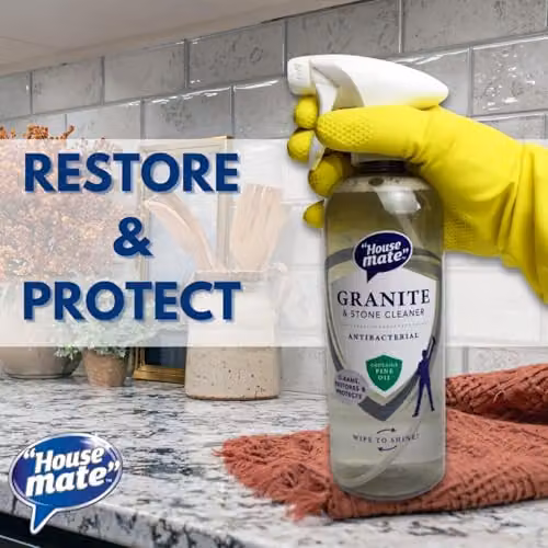 House Mate Granite and Stone Antibacterial Cleaner 550 ml - Transparent – 3