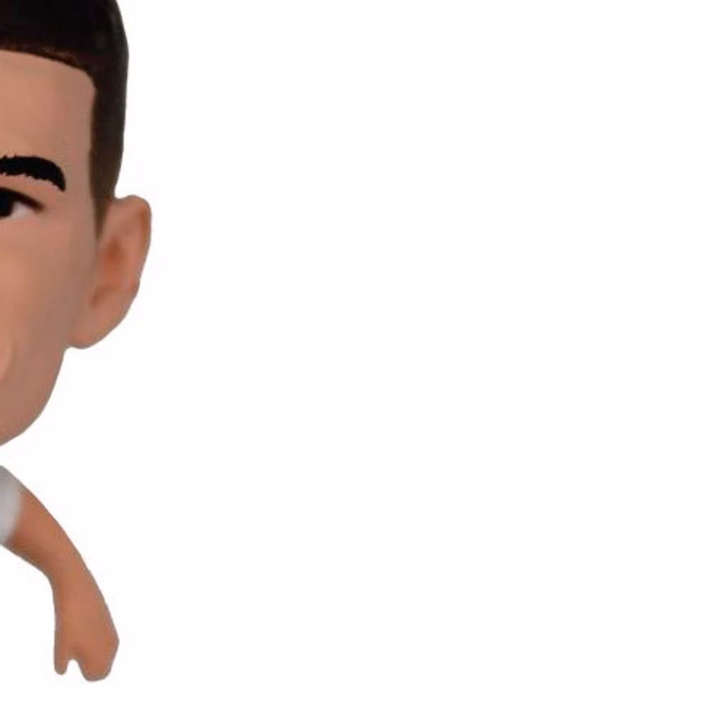 England FA Phil Foden Multicolour and White Plastic Tabletop Figure – 2