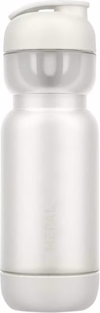 Mepal Sport Leakproof Shaker Bottle, White, 800 ml