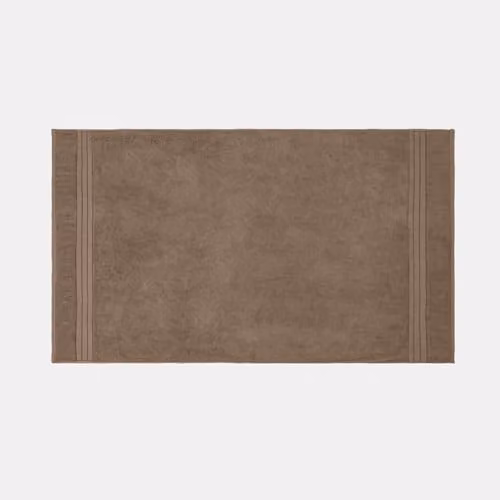 OHS Luxury Fluffy Cotton Terry Bath Towel in Beige or Brown – 3