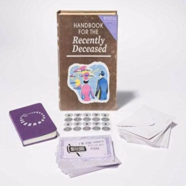 Insight Editions Beetlejuice Handbook for the Recently Deceased Deluxe Lined Note Cards, Multicolour