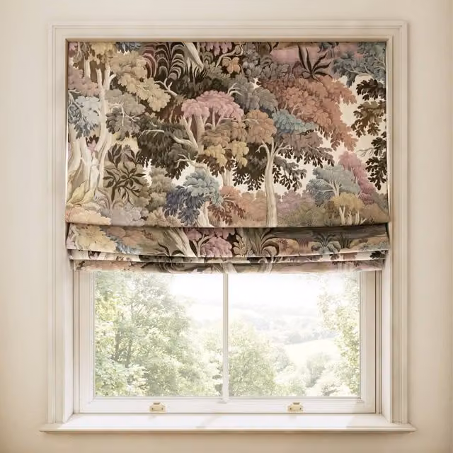 House of Hackney Prism Cotton Linen Floral Blind in Multicolour