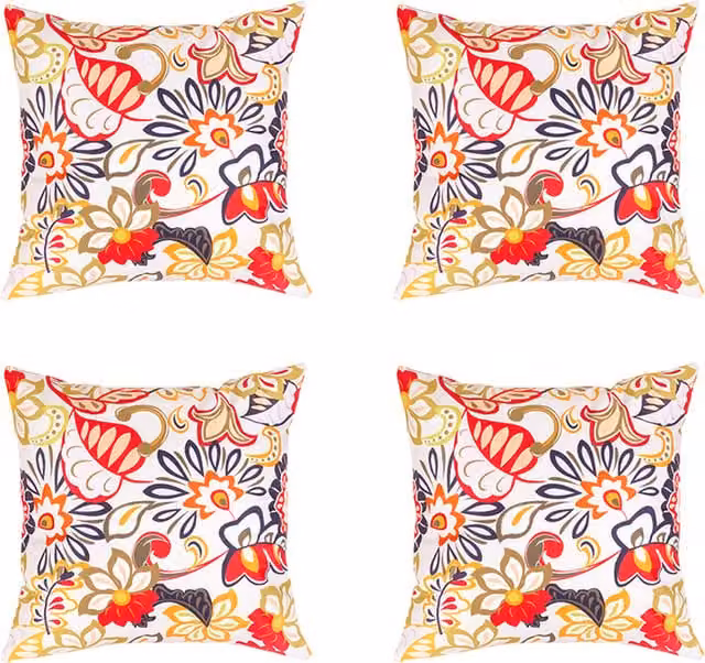 Gardenista Floral Printed Outdoor Scatter Cushion in Multicolour