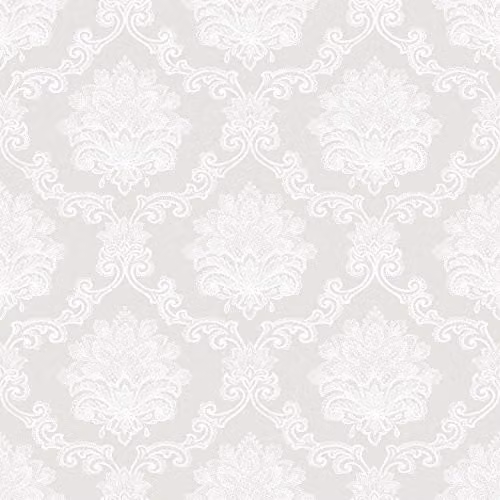 Galerie Nordic Elements Floral Damask Wallpaper, Grey, W: 53 cm, L: 10 m