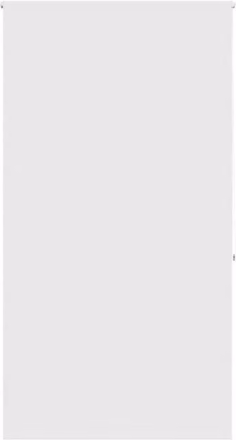 Berkfield Home White Opaque Shower Roller Blind, W: 140 cm, H: 240 cm