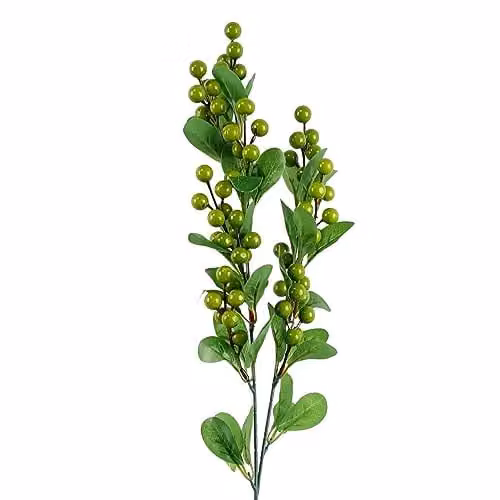 Green Leaf Design Artificial Floral Plant