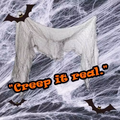 VFM e-Store Grey Creepy Halloween Tablecloth for Party Accessories – 4