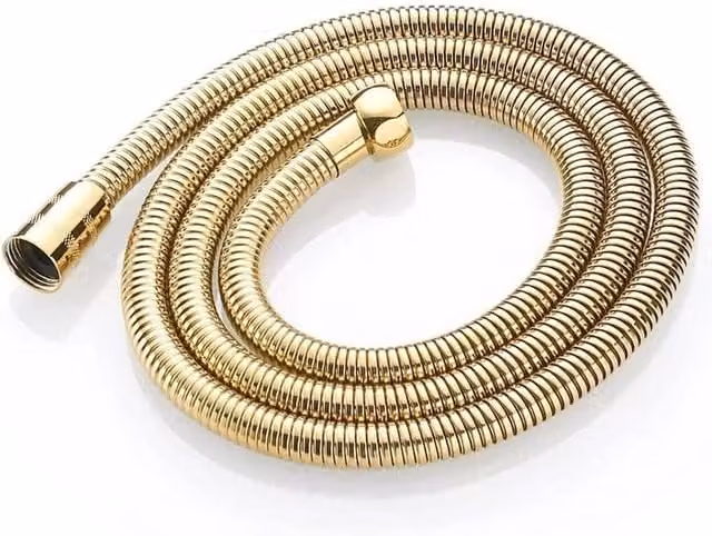 Nordara Gold Anti-Kink Flexible Stainless Steel Shower Hose