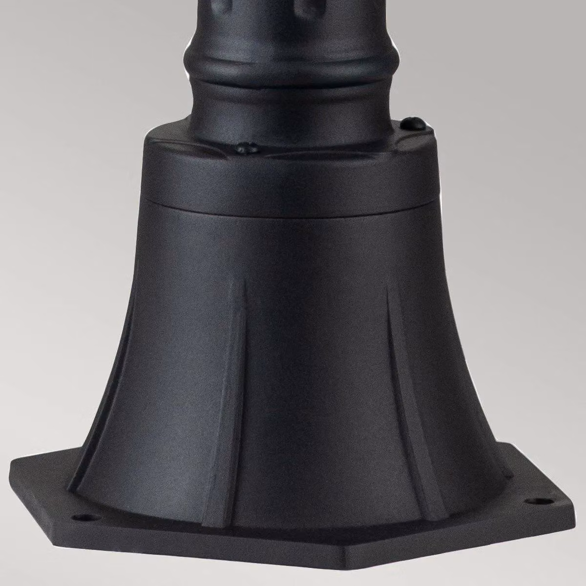 Netlighting Hinkley Alford Place Outdoor Bollard Lantern in Museum Black with IP44 Rating – 3