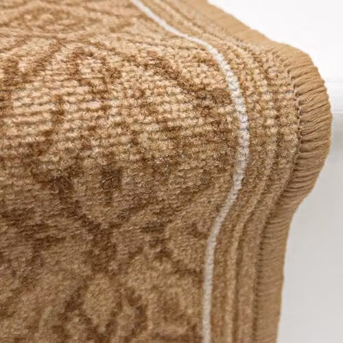 runrug St Tropez Hardwearing Stair Runner Rug in Beige, W: 100 cm x L: 660 cm – 3